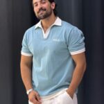 پولوشرت پارچه ماکان POLO