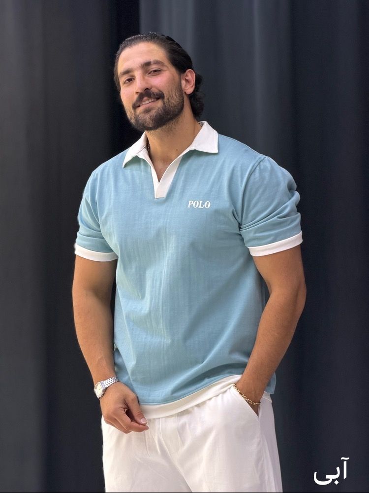 پولوشرت پارچه ماکان POLO